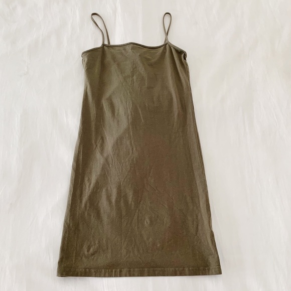 Navy Green Minidress - Picture 3 of 3